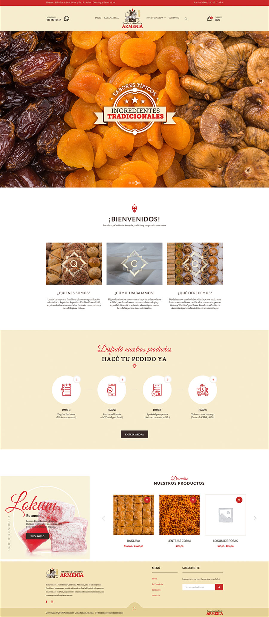 Panadería y Confiteria Armenia - INTERACTIVE / OTHER SERVICES / SOCIAL MEDIA - Aguaviva - We left Brands