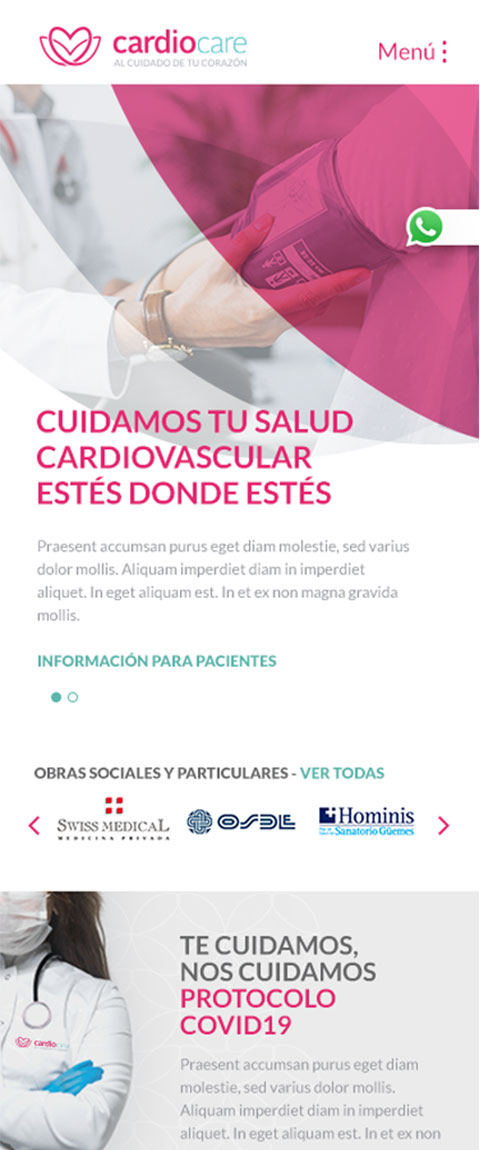 Cardio Care - IDENTIDAD / EDITORIAL / INTERACTIVO - Aguaviva - Dejamos Marcas