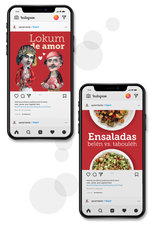 Panadería y Confiteria Armenia - INTERACTIVE / OTHER SERVICES / SOCIAL MEDIA - Aguaviva - We left Brands